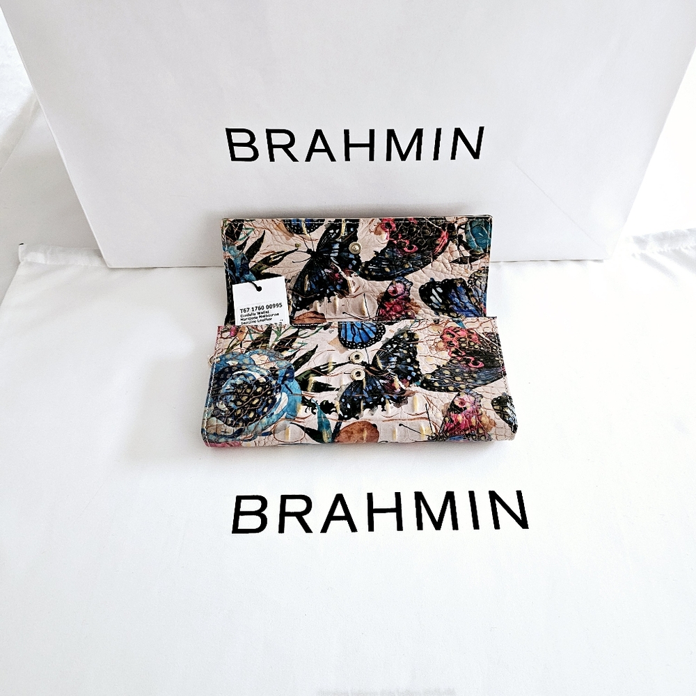 NWT Brahmin MARIPOSA Melbourne Cordelia Wallet - Picture 4 of 13